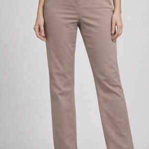 Ivanka Trump Beige Pants with Gold Zipper